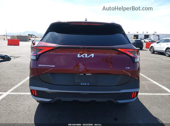 KNDPYDAH3P7055353 2023 KIA SPORTAGE PLUG-IN HYBRID Maroon 