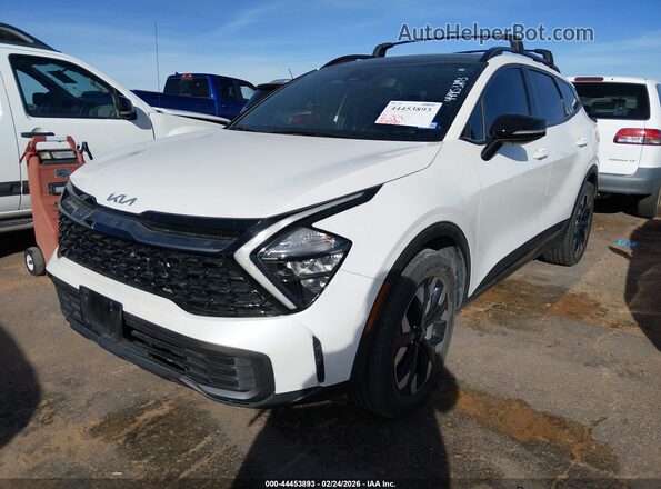 KNDPYDAHXP7049422 2023 KIA SPORTAGE PLUG-IN HYBRID Белый Передняя левая четверть