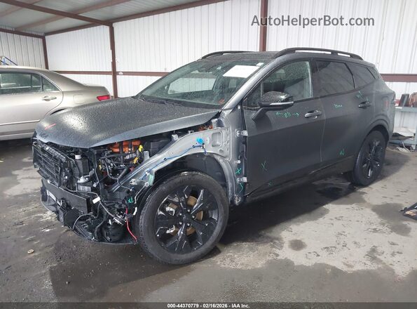 KNDPYDDH4S7239091 2025 KIA SPORTAGE PLUG-IN HYBRID Gray Front left