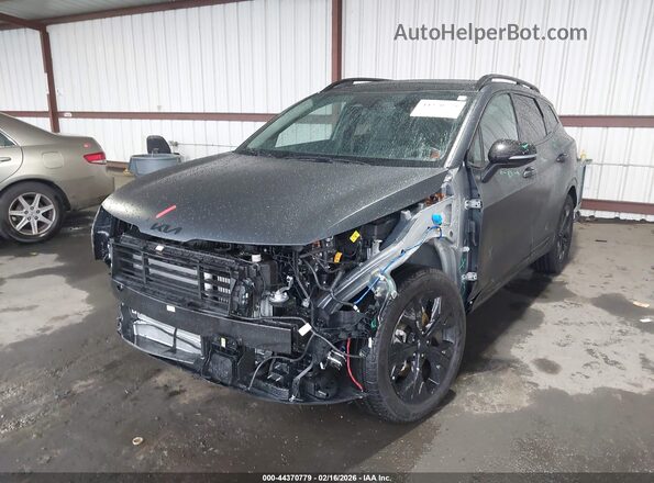 KNDPYDDH4S7239091 2025 KIA SPORTAGE PLUG-IN HYBRID Gray Front view