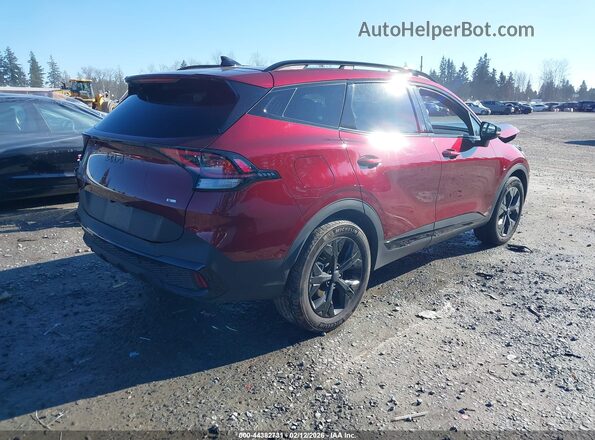 KNDPYDDH8S7205154 2025 KIA SPORTAGE PLUG-IN HYBRID Red Հետևի աջ