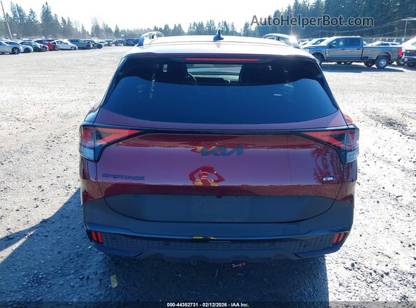 KNDPYDDH8S7205154 2025 KIA SPORTAGE PLUG-IN HYBRID Red 