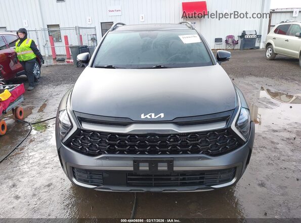 KNDPZDAH0P7083768 2023 KIA SPORTAGE PLUG-IN HYBRID Gray Vista del cuadro de instrumentos