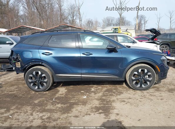 KNDPZDAH1P7094942 2023 KIA SPORTAGE PLUG-IN HYBRID Blue Սալոնի 360 աստիճան տեսք