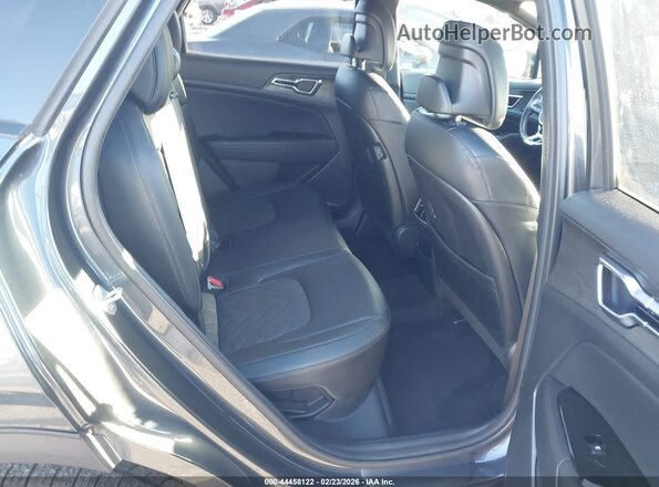 KNDPZDAH8P7048637 2023 KIA SPORTAGE PLUG-IN HYBRID Blue Vista de la etiqueta del VIN