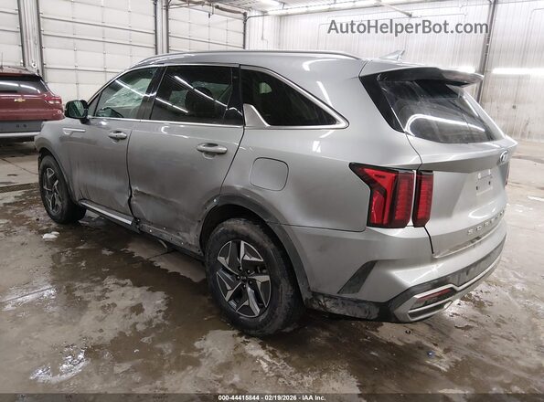 KNDRG4LG6M5034889 2021 KIA SORENTO HYBRID Gray უკანა მარცხენა