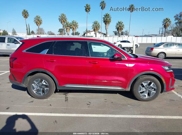 KNDRG4LG7N5123498 2022 KIA SORENTO HYBRID Red 