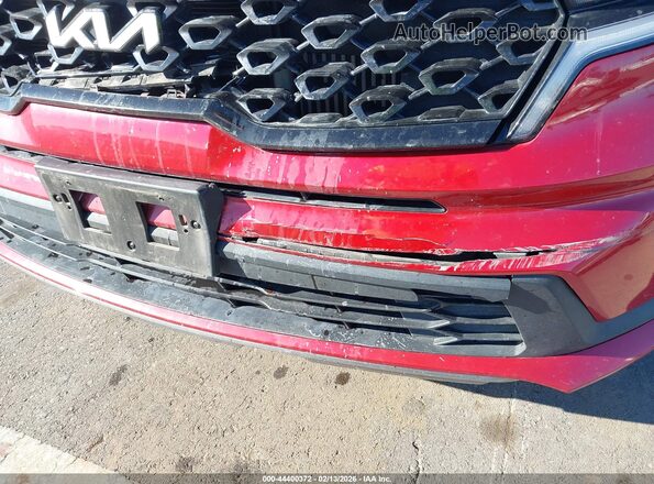 KNDRG4LG7N5123498 2022 KIA SORENTO HYBRID Red 
