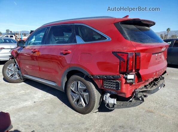 KNDRG4LGXN5086642 2022 KIA SORENTO Red Задня ліва чверть