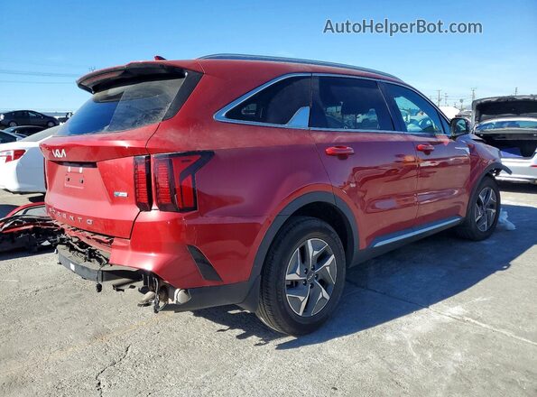 KNDRG4LGXN5086642 2022 KIA SORENTO Red Задня права чверть