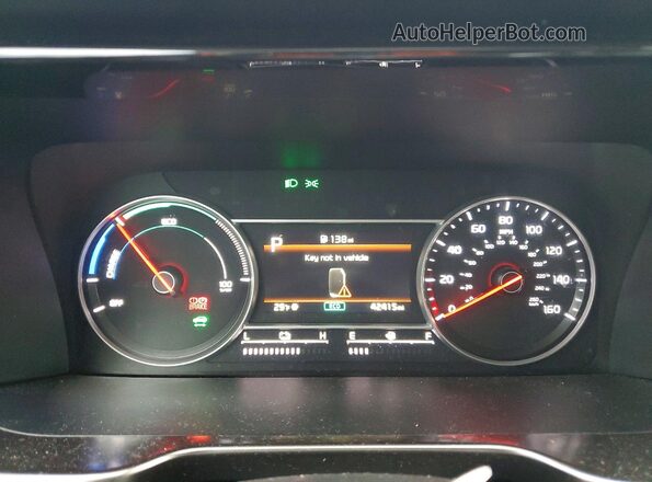 KNDRGDLG3N5122302 2022 KIA SORENTO Серый Вид щитка приборов