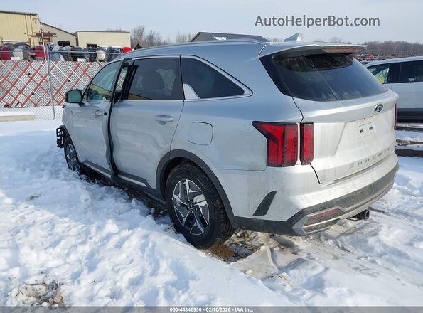 KNDRH4LG7M5044599 2021 KIA SORENTO HYBRID Silver Tył lewy
