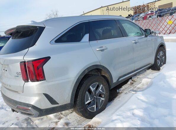 KNDRH4LG7M5044599 2021 KIA SORENTO HYBRID Silver Tył prawy