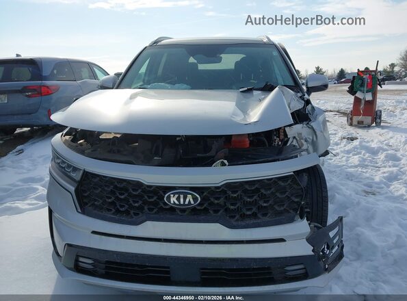 KNDRH4LG7M5044599 2021 KIA SORENTO HYBRID Silver Widok zestawu wskaźników