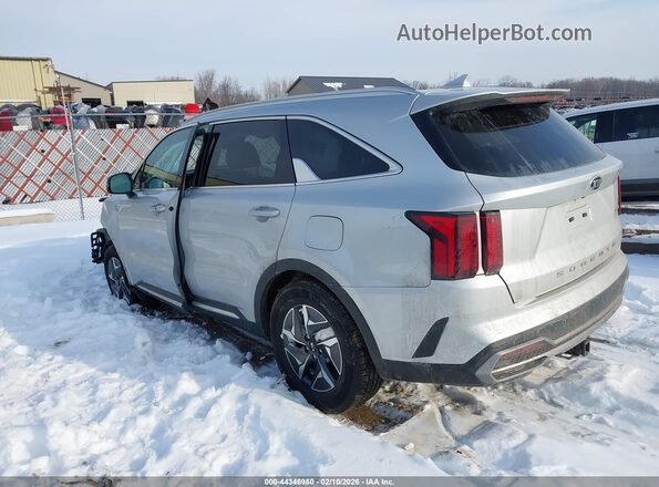 KNDRH4LG7M5044599 2021 KIA SORENTO HYBRID Silver Widok wnętrza 360 stopni