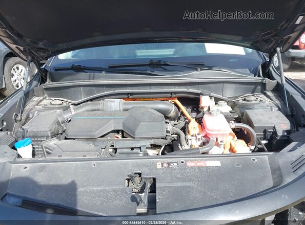 KNDRH4LG9M5045432 2021 KIA SORENTO HYBRID Black უკანა ხედი