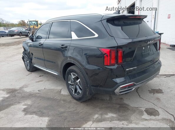KNDRH4LG9P5172542 2023 KIA SORENTO HYBRID Black Rear left