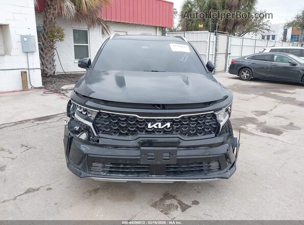 KNDRH4LG9P5172542 2023 KIA SORENTO HYBRID Black Instrument cluster view