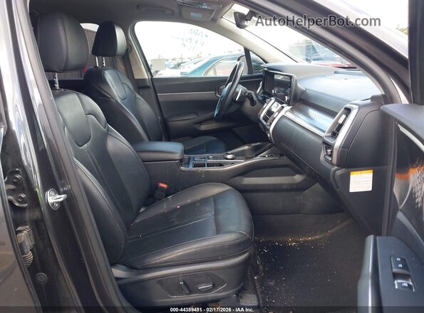 KNDRHDLG2R5248671 2024 KIA SORENTO HYBRID Black Front interior view