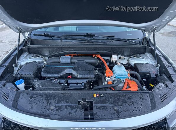 KNDRJDLH0N5069326 2022 KIA SORENTO PLUG-IN HYBRID Silver უკანა ხედი