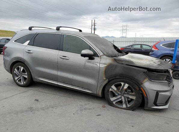 KNDRKDLGXR5247608 2024 KIA SORENTO Gray Przód prawy