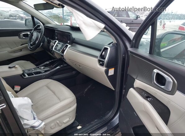 KNDRMDLH3N5063348 2022 KIA SORENTO PLUG-IN HYBRID Gray Սալոնի դիմացի տեսք
