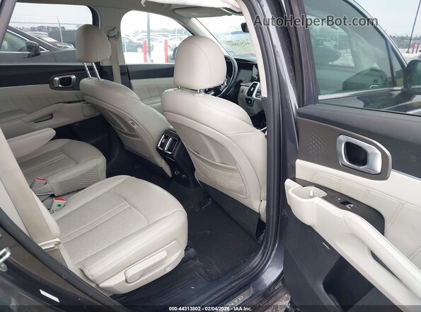 KNDRMDLH3N5063348 2022 KIA SORENTO PLUG-IN HYBRID Gray VIN կոդի պիտակի տեսք