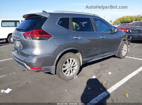 KNMAT2MT3HP514648 2017 NISSAN ROGUE Gray Trasero derecho