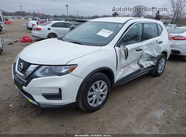 KNMAT2MT6HP530861 2017 NISSAN ROGUE Белый Передняя левая четверть