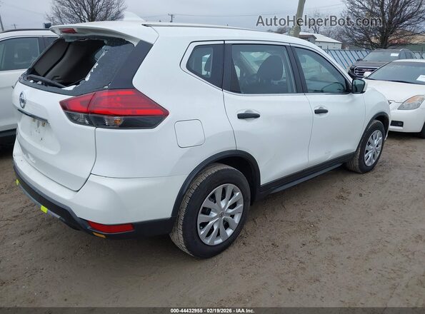 KNMAT2MT6HP530861 2017 NISSAN ROGUE Белый Задняя правая четверть