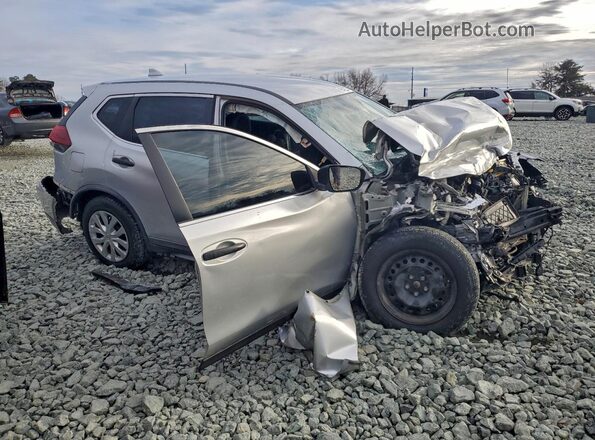 KNMAT2MT6JP528212 2018 NISSAN ROGUE Gray Przód prawy