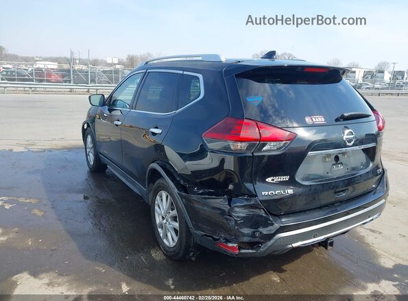 KNMAT2MT6KP535050 2019 NISSAN ROGUE Black უკანა მარცხენა