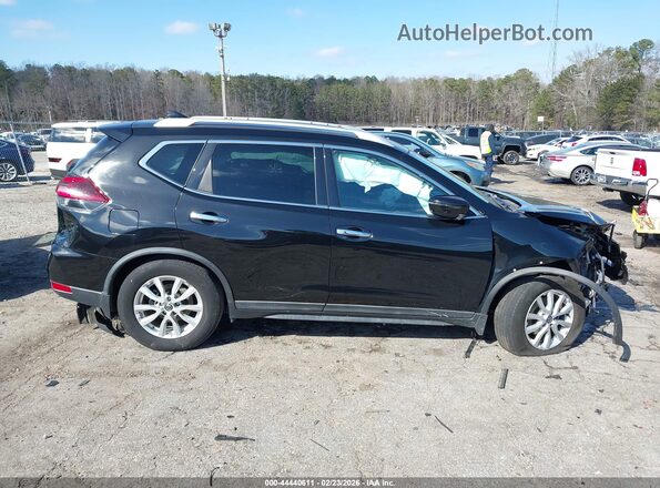 KNMAT2MT6KP539888 2019 NISSAN ROGUE Black Widok wnętrza z tyłu