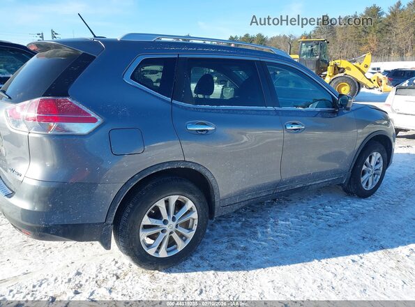 KNMAT2MV0GP650283 2016 NISSAN ROGUE Gray Tył prawy