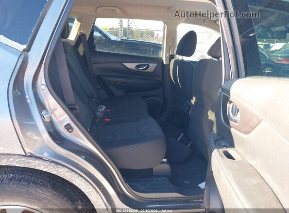 KNMAT2MV0GP650283 2016 NISSAN ROGUE Gray Widok naklejki z numerem VIN