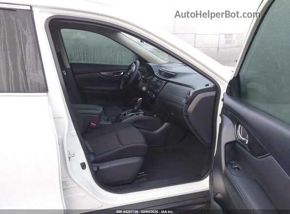 KNMAT2MV2JP553447 2018 NISSAN ROGUE White წინა სალონის ხედი