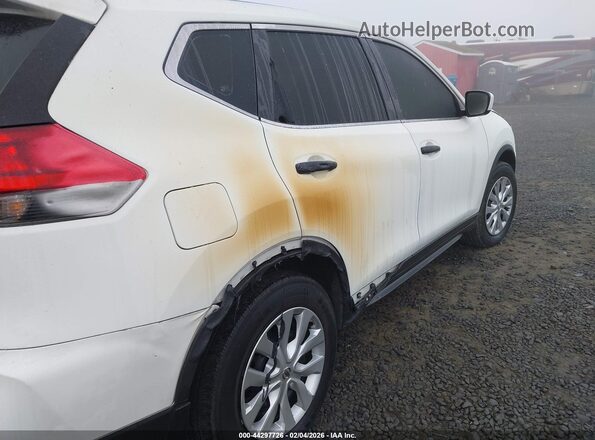 KNMAT2MV2JP553447 2018 NISSAN ROGUE White ხელსაწყოთა პანელის ხედი