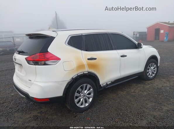 KNMAT2MV2JP553447 2018 NISSAN ROGUE White უკანა მარჯვენა