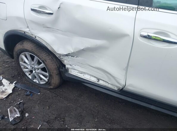 KNMAT2MV3HP617053 2017 NISSAN ROGUE White წინა ხედი