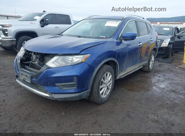 KNMAT2MV4KP514148 2019 NISSAN ROGUE Blue Przód lewy