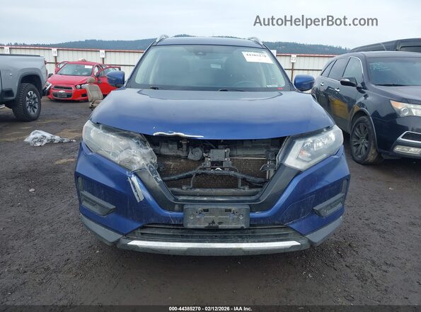 KNMAT2MV4KP514148 2019 NISSAN ROGUE Blue Widok zestawu wskaźników