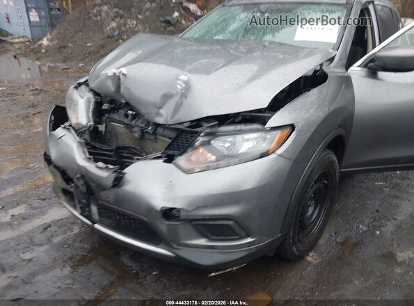 KNMAT2MV7GP650488 2016 NISSAN ROGUE Gray Դիմացի տեսք