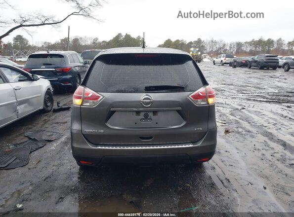 KNMAT2MV7GP650488 2016 NISSAN ROGUE Gray 