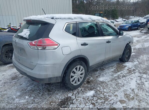 KNMAT2MV8GP619833 2016 NISSAN ROGUE Silver Հետևի աջ