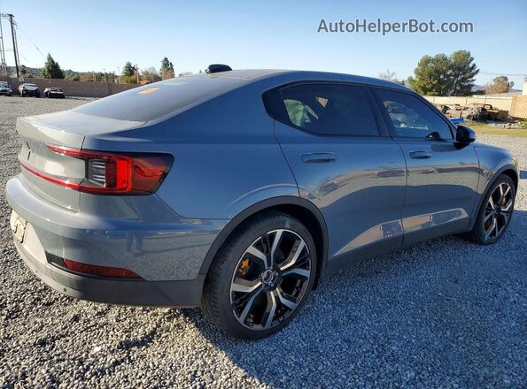 LPSED3KA1ML019851 2021 POLESTAR 2 Серый Задняя правая четверть