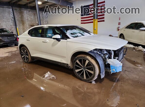 LPSED3KA1NL055993 2022 POLESTAR 2 Белый Передняя правая четверть