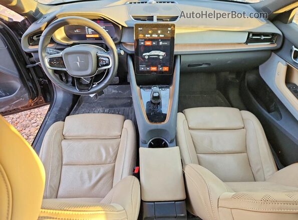 LPSED3KA2ML018465 2021 POLESTAR 2 Black Vista del salpicadero