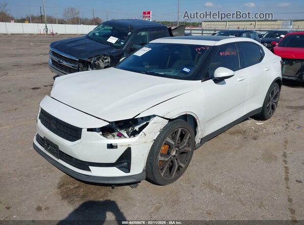 LPSED3KA4ML015311 2021 POLESTAR 2 White Przód lewy