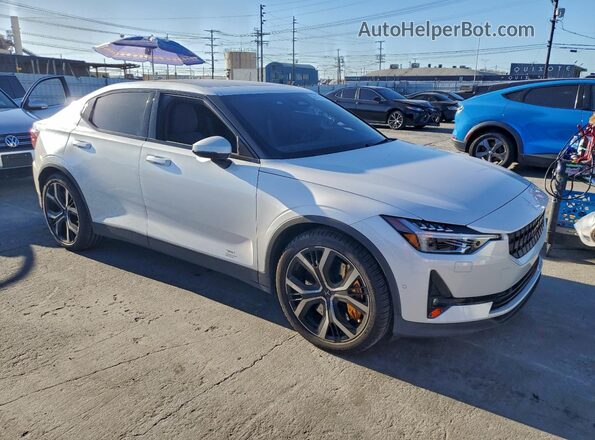 LPSED3KA5ML019447 2021 POLESTAR 2 White Przód prawy