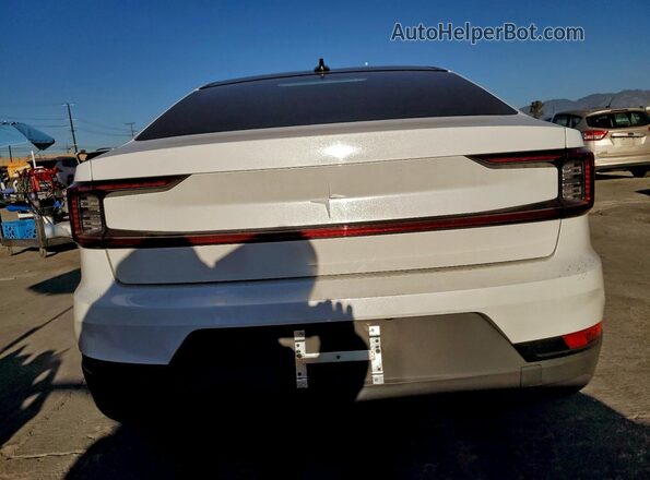 LPSED3KA5ML019447 2021 POLESTAR 2 White Widok z tyłu